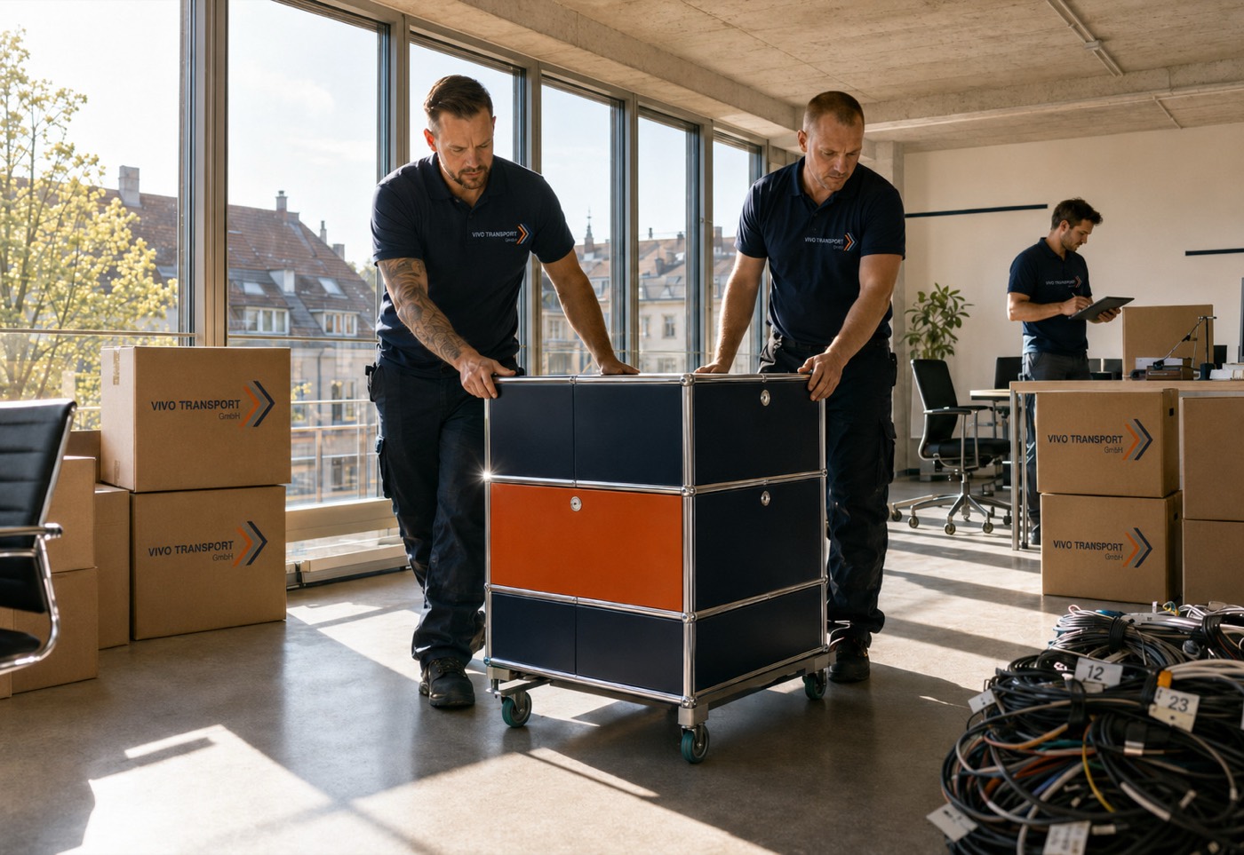 Geschäftsumzug in Frauenfeld, St. Gallen und der Ostschweiz – Vivo Transport GmbH